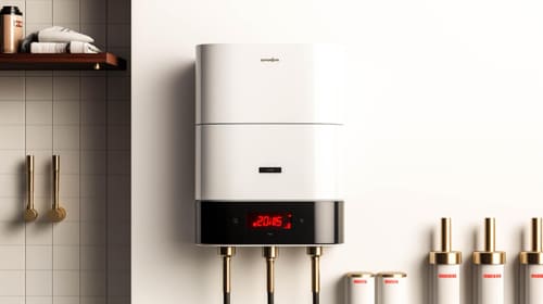 Los calentadores de agua de gas utilizan gas natural o gas butano para calentar el agua. Son populares por su eficiencia y rápida generación de agua caliente, siendo ideales para hogares y edificios con acceso a la red de gas